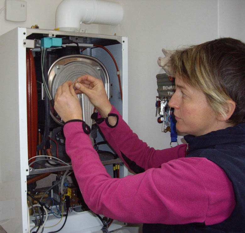 Hannah Lewis plumber