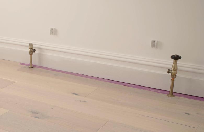 laminate flooring newly installed