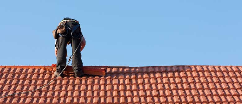 pitched roof